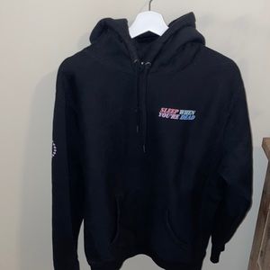 Official Barstool “Sleep When You’re Dead” hoodie